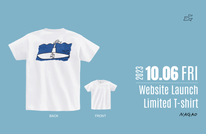 アーティスト「長尾みのる」の公式サイトがオープン。20枚限定のTシャツを販売いたします。のメイン画像