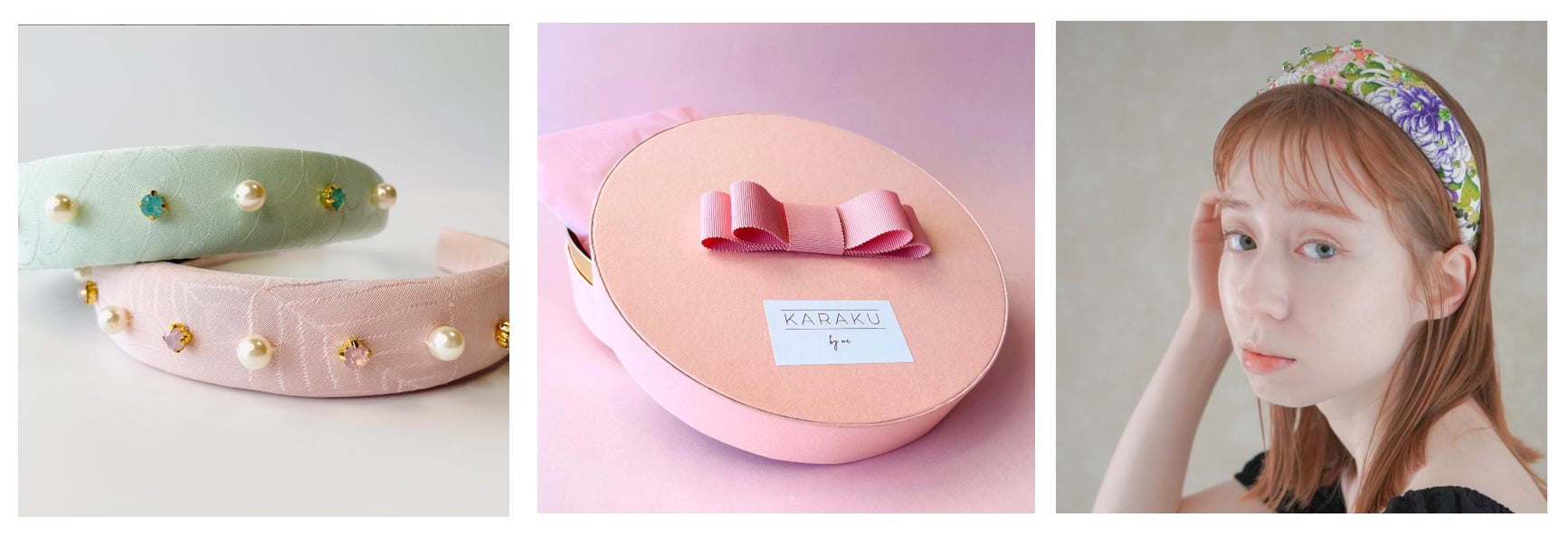 着物生地のヘアアクセサリーブランド KARAKU by me「ミナトノアート2023」の主催イベント「ミナトノファクトリー」に出展しますのサブ画像2