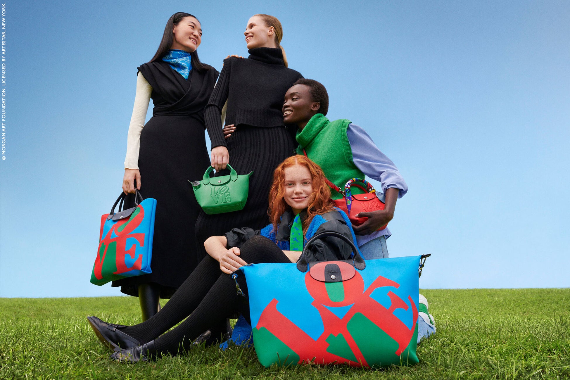 「LOVE」を賛美するトリビュート・コレクション「LONGCHAMP x ROBERT INDIANA（ロンシャン x ロバート・インディアナ）」が2023年10月31日（火）新登場のサブ画像1