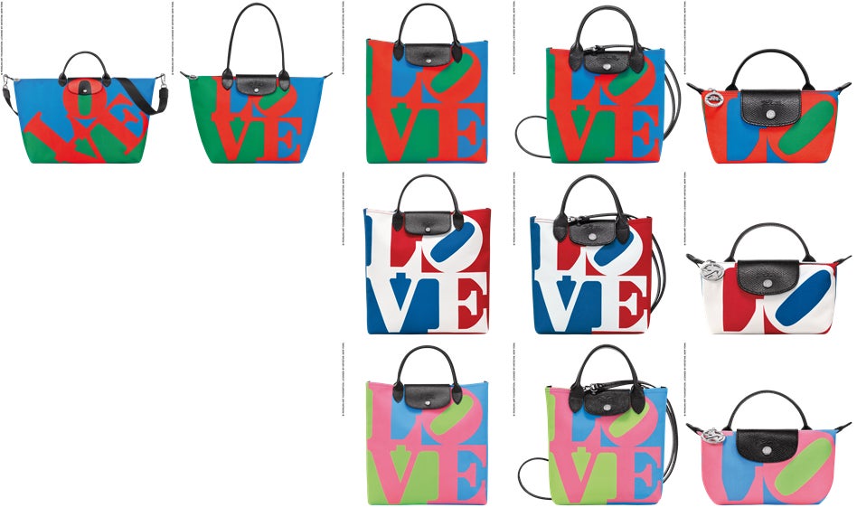 「LOVE」を賛美するトリビュート・コレクション「LONGCHAMP x ROBERT INDIANA（ロンシャン x ロバート・インディアナ）」が2023年10月31日（火）新登場のサブ画像2