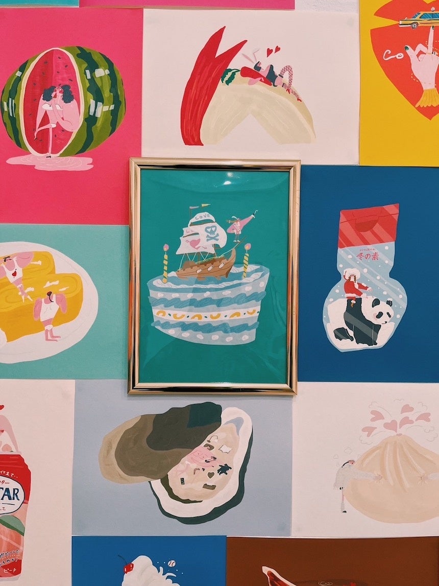 The JOHNSON STOREでイラストレーター Aki Ishibashi のPOP-UP　『I♡HOKKAIDO』in札幌　を開催のサブ画像2