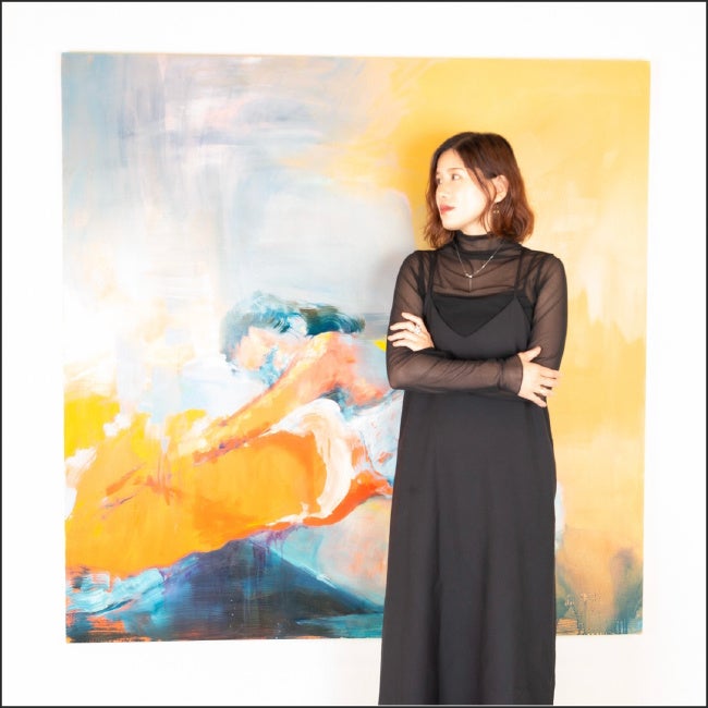 壁紙ブランド「WhO（フー）」の新柄。画家によるコンセプチュアルな色彩美と幽玄な風景。アートの多様性を伝える#ARTGOESONとの企画からのサブ画像4