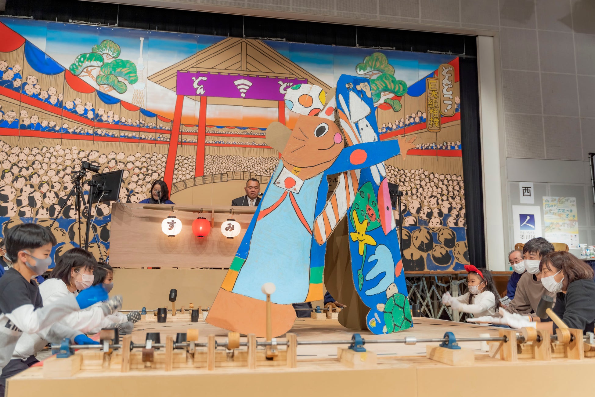KOSUGE1-16「どんどこ！巨大紙相撲～北斎すみゆめ場所」のサブ画像8