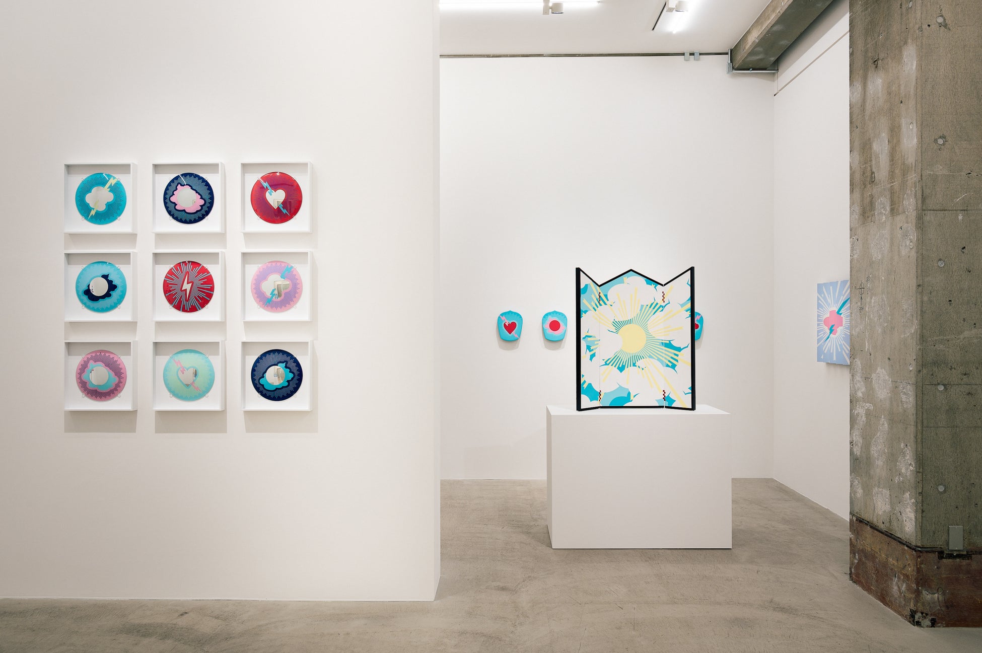 【展覧会】舘鼻則孝の新作個展「Syncretism」がKOSAKU KANECHIKAにて10月7日から11月18日まで開催。屏風形式の新作絵画を含む40点以上が公開される。のサブ画像3_©︎NORITAKA TATEHANA K.K., Courtesy of KOSAKU KANECHIKA, Photo by GION