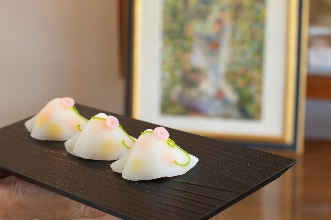 【アート×スイーツ】大原美術館所蔵の絵画をモチーフにしたスイーツが期間限定で味わえる！のサブ画像3_児島虎次郎『朝顔』