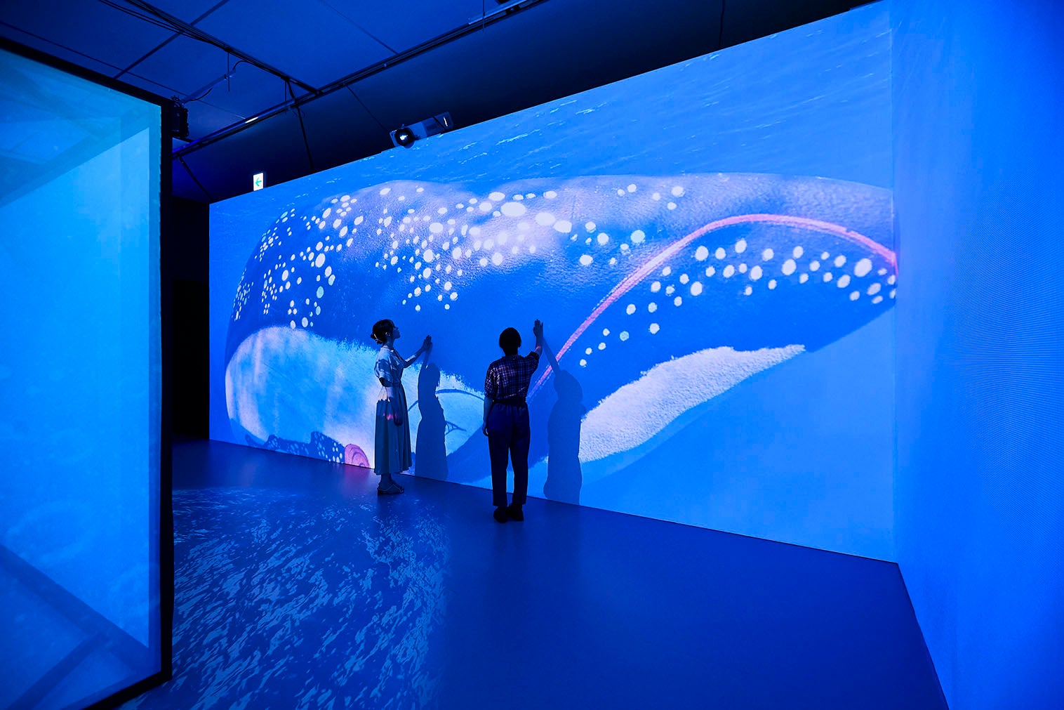 一旗プロデュース「空間体感！動き出す浮世絵展 NAGOYA」の公式記録映像第二弾“藍”を公開。世界で「ジャパン・ブルー」と絶賛され、その美しさに多くの人が魅了される「藍色」をテーマとする映像空間。のサブ画像14