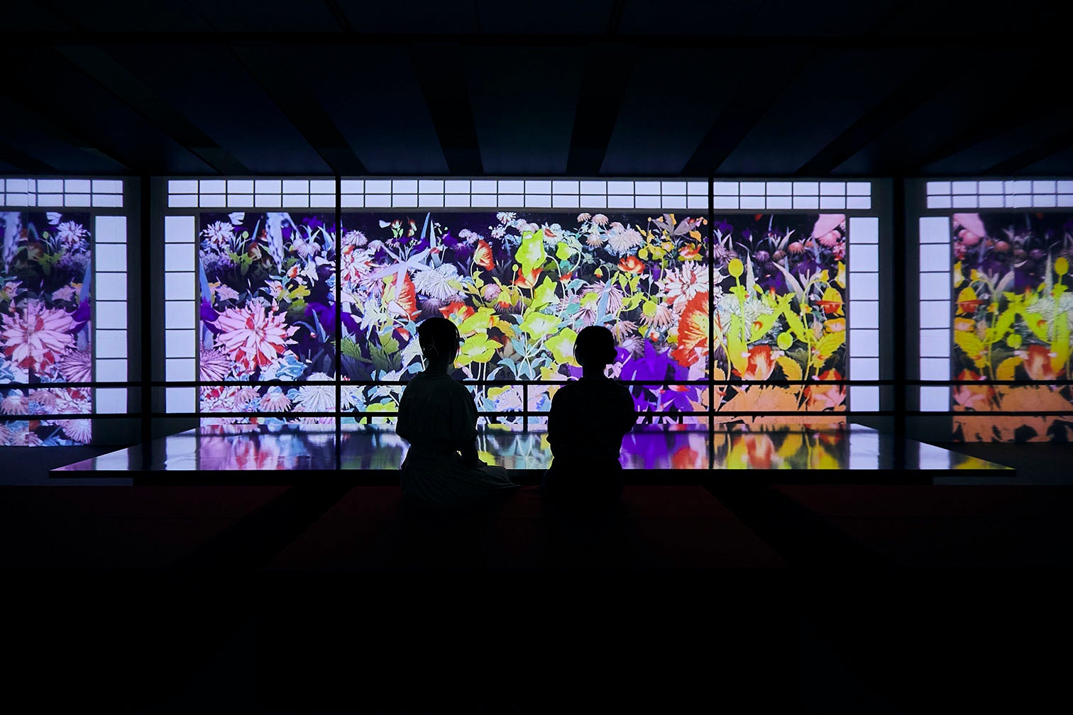 一旗プロデュース「空間体感！動き出す浮世絵展 NAGOYA」の公式記録映像第二弾“藍”を公開。世界で「ジャパン・ブルー」と絶賛され、その美しさに多くの人が魅了される「藍色」をテーマとする映像空間。のサブ画像4