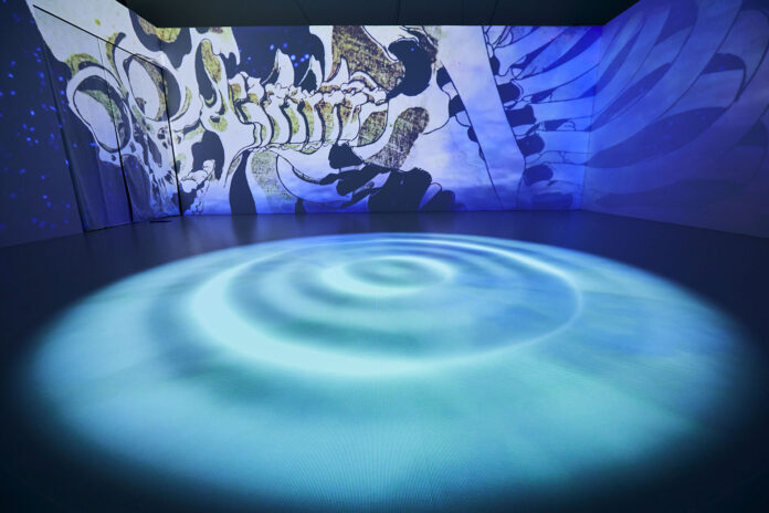 一旗プロデュース「空間体感！動き出す浮世絵展 NAGOYA」の公式記録映像第五弾“豪”を公開。強烈なパワーを発する豪傑の共演、豪快な荒々しいエネルギーを放出する浮世絵をダイナミックに魅せる映像空間。のメイン画像