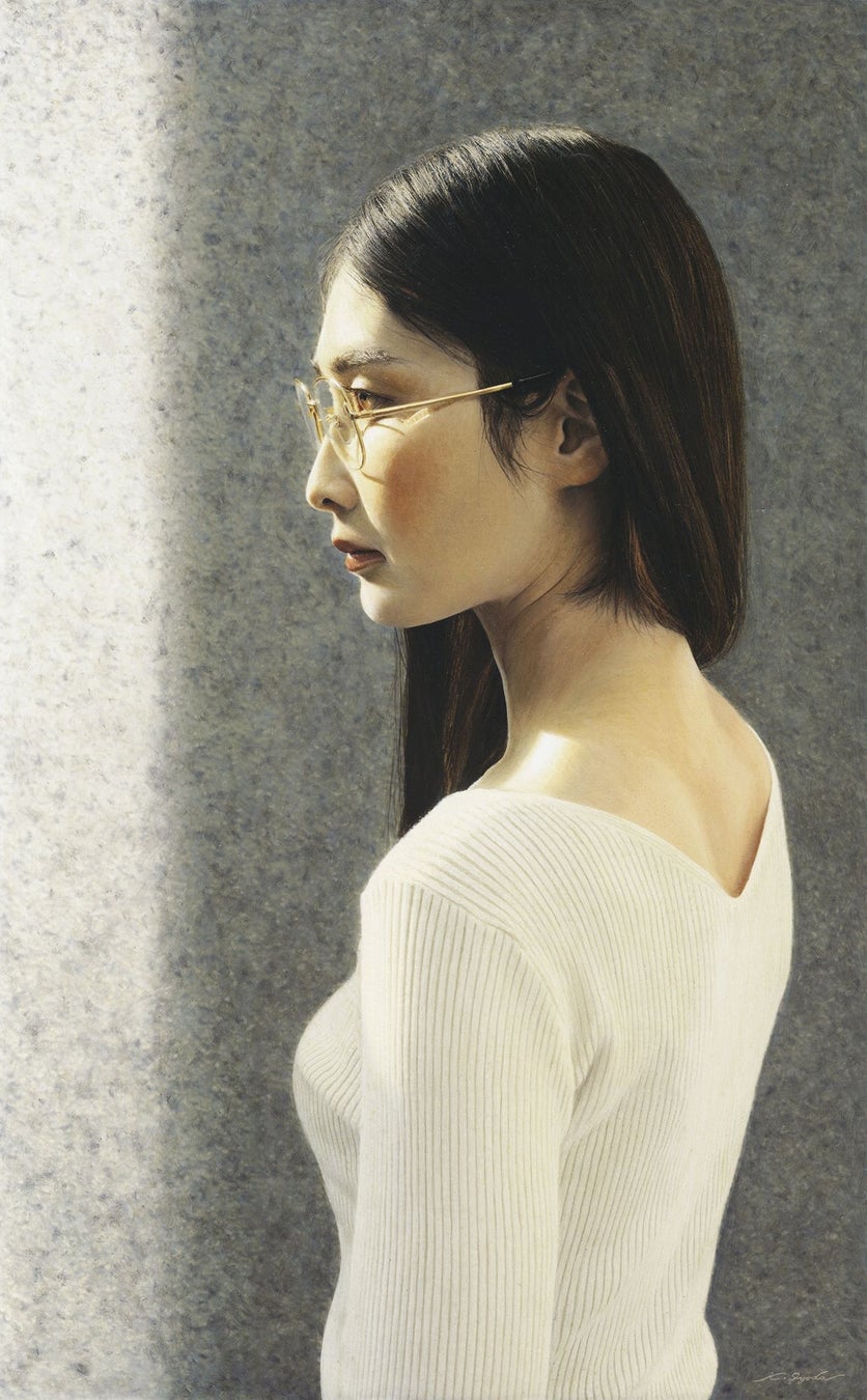 【NADiff a/p/a/r/t】伊豫田晃一の個展「 Visionaire ──眼差しの先 」を10月26日（木）より開催。多様な技法で描かれた精巧で幻想的な新作を公開。のサブ画像2_伊豫田晃一「Optics」（2023年）