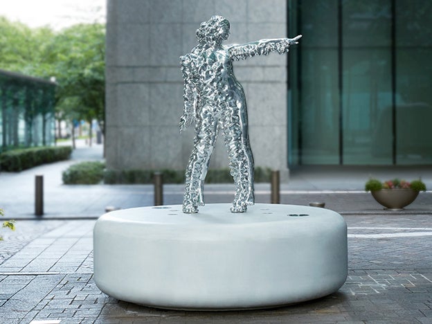 【東京ビエンナーレ2023】「大丸有アートアクション」全作品展示開始！　三菱一号館美術館によるアート巡りルート＆ギャラリーツアーを公開のサブ画像5_２-1. 名和晃平 「Trans-Double Yana(Mirror)」 2012年