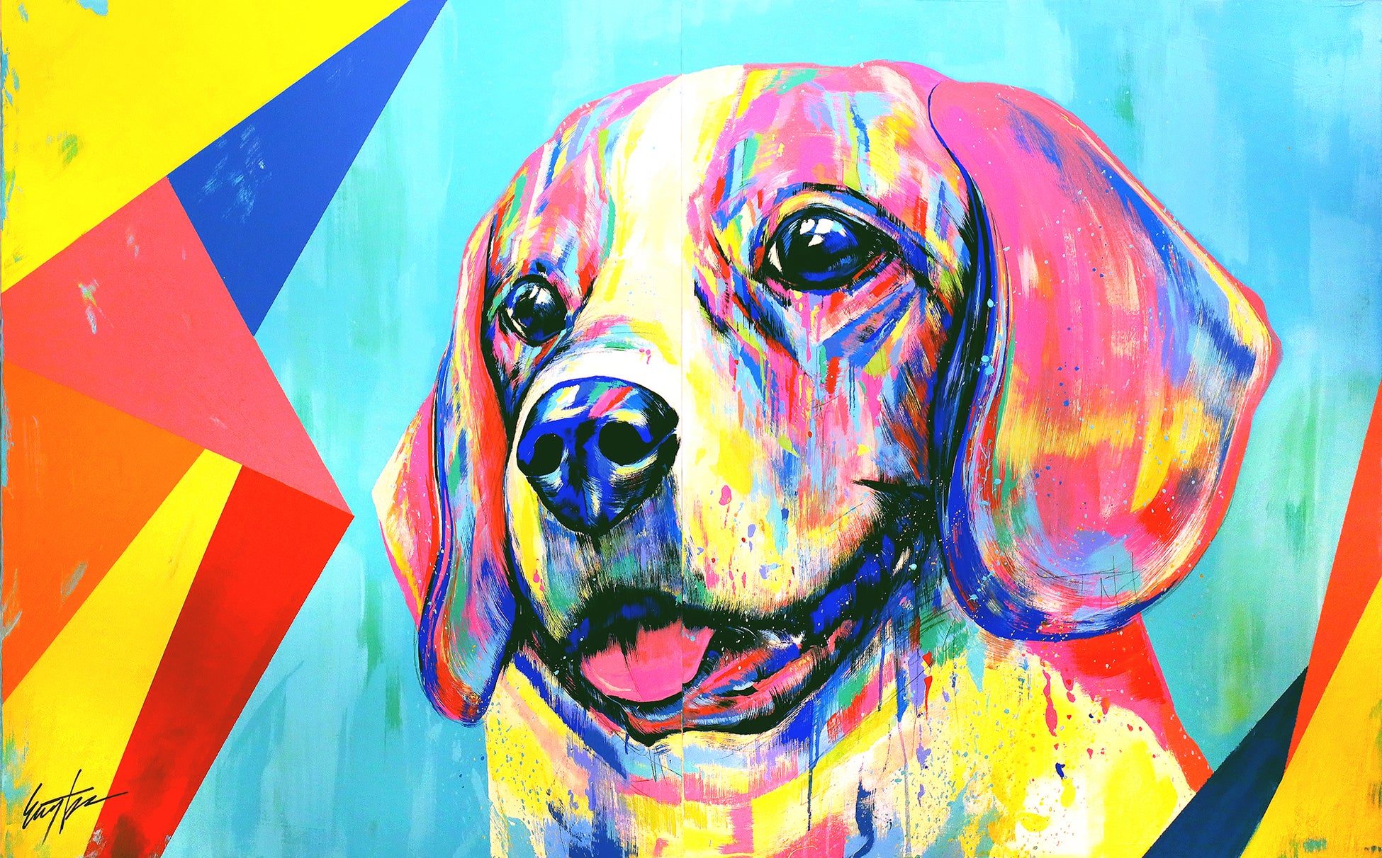 愛犬を現代アートに！国内やN.Y.で活躍中のドッグアーティスト・EIJI TAMURAによる「EIJI TAMURA DOG ART EXHIBITION」西武渋谷店 Ａ館１階にて10/31より開催のサブ画像2