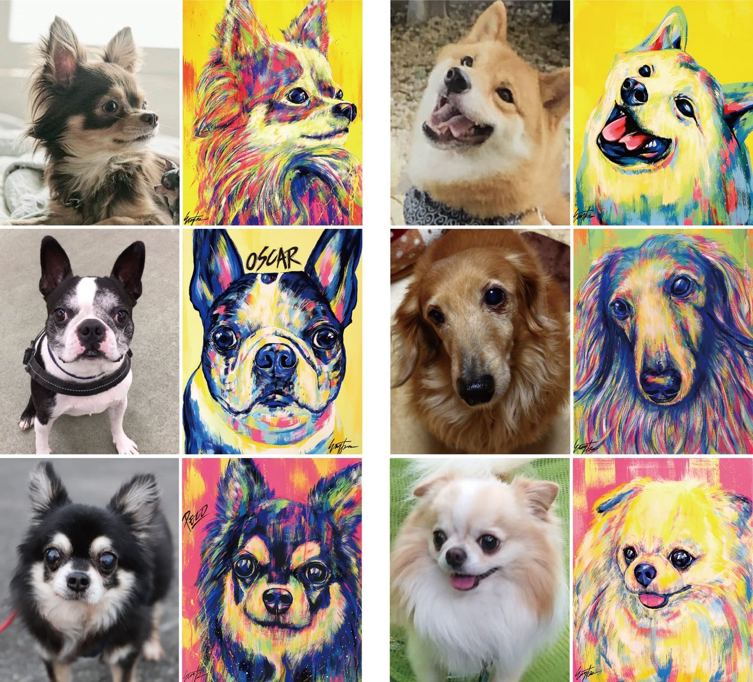愛犬を現代アートに！国内やN.Y.で活躍中のドッグアーティスト・EIJI TAMURAによる「EIJI TAMURA DOG ART EXHIBITION」西武渋谷店 Ａ館１階にて10/31より開催のサブ画像6