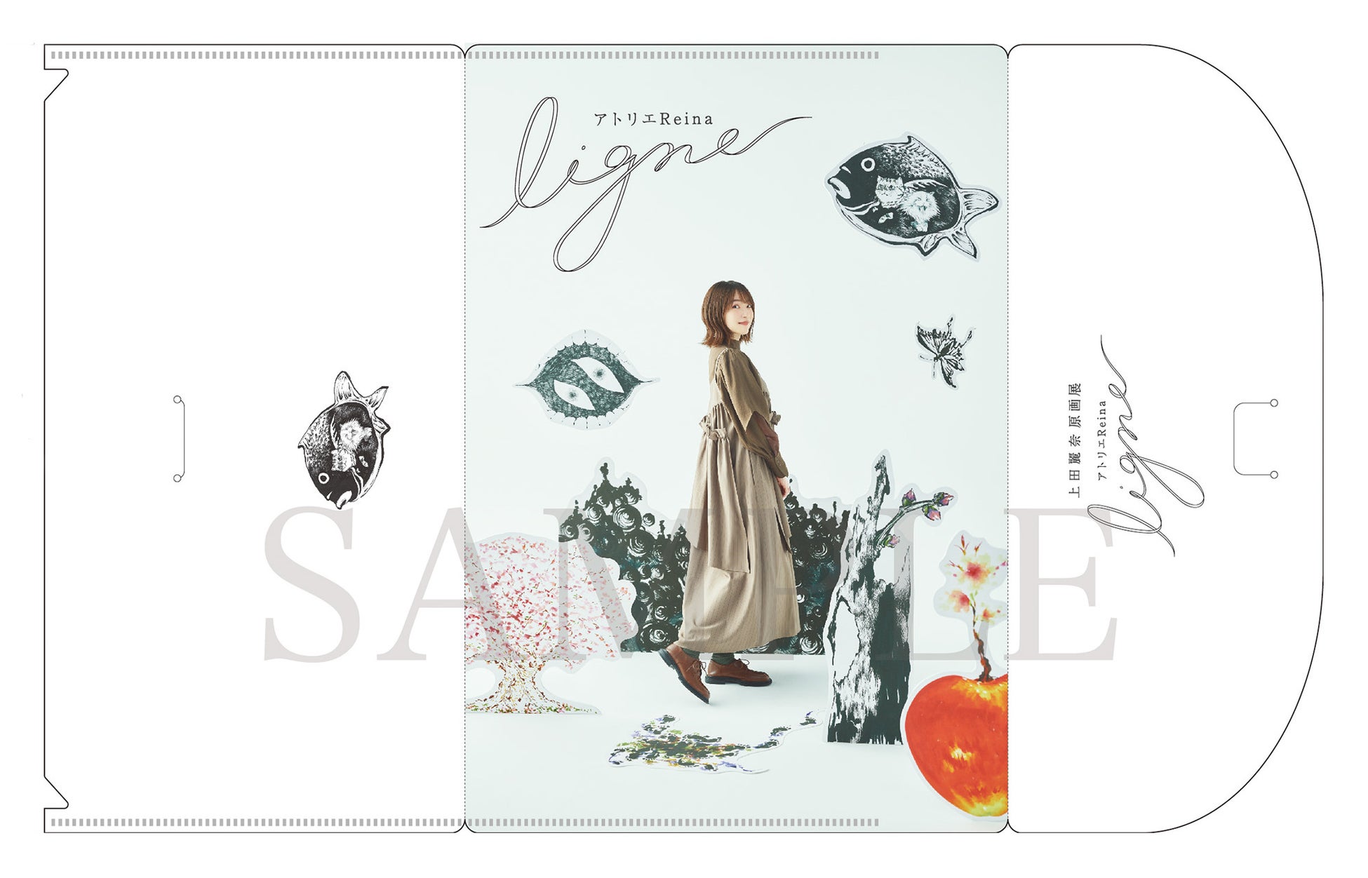 「上田麗奈原画展 アトリエReina ligne」メインビジュアル＆描き下ろしイラスト解禁！のサブ画像5