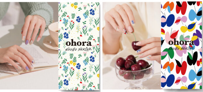 【11月11日はネイルの日！】『ohora』と世界的イラストレーターSHOGO SEKINEの初コラボ「SHOGO SEKINE × ohora collection」が11月10日（金）発売！のメイン画像