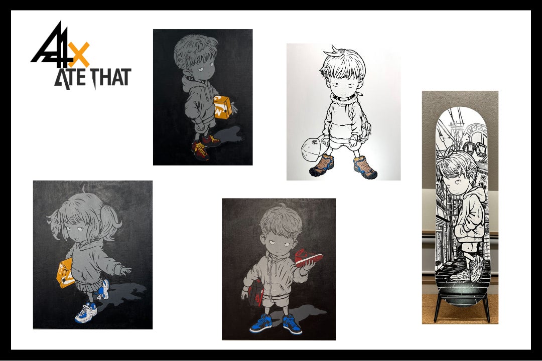【アートエージェンシー「A４」推薦】アジアで注目を集める現代アーティスト作品を12週連続「ATE THAT」で販売開始。ローンチアイテムは「カメ子カメ男」をはじめとした3アーティストの作品が登場。のサブ画像2