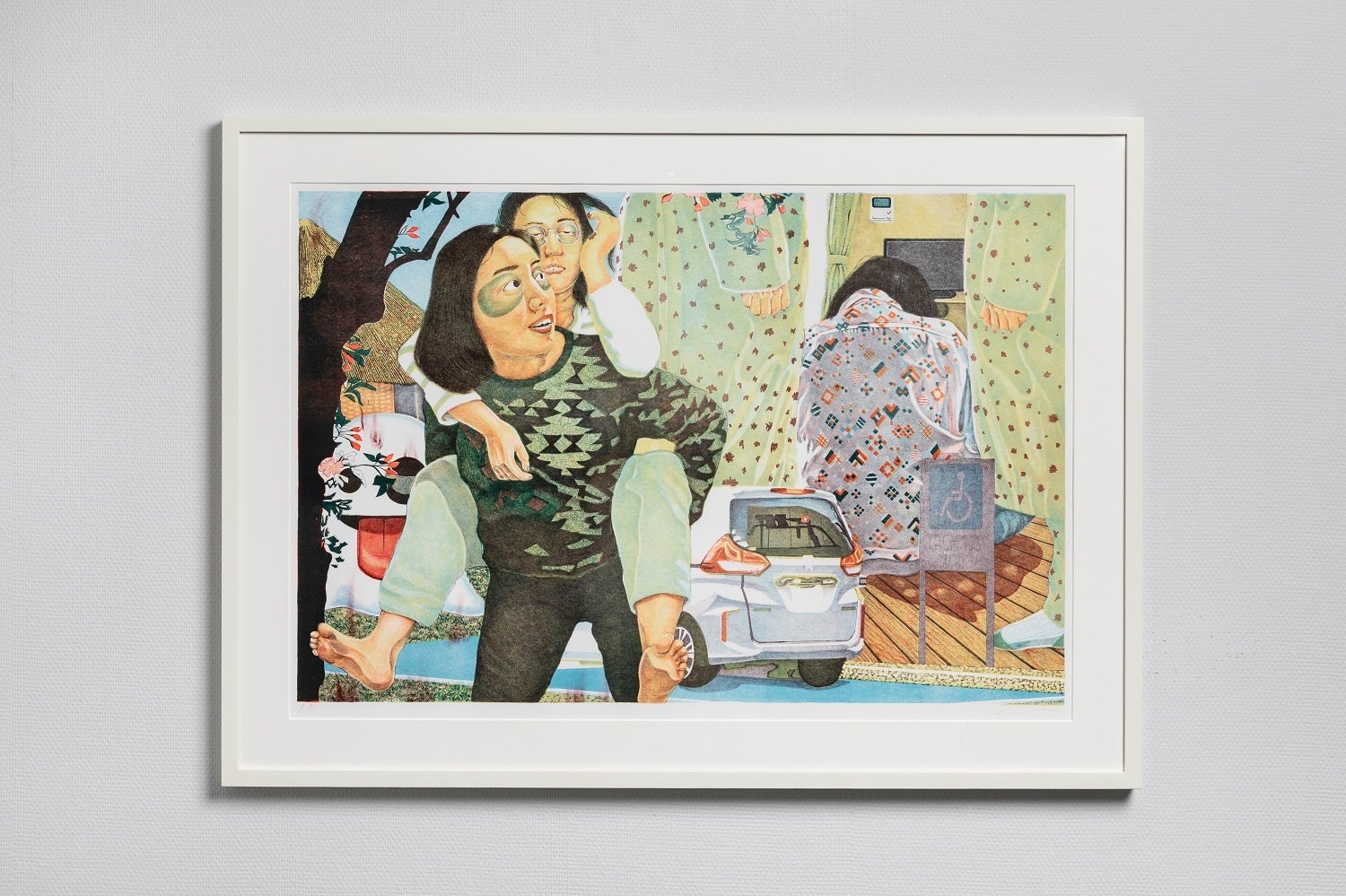 越後妻有MonET 連続企画展Vol.2　松元悠「版画報、道が動く」のサブ画像1_Photo Nakamura Osamu