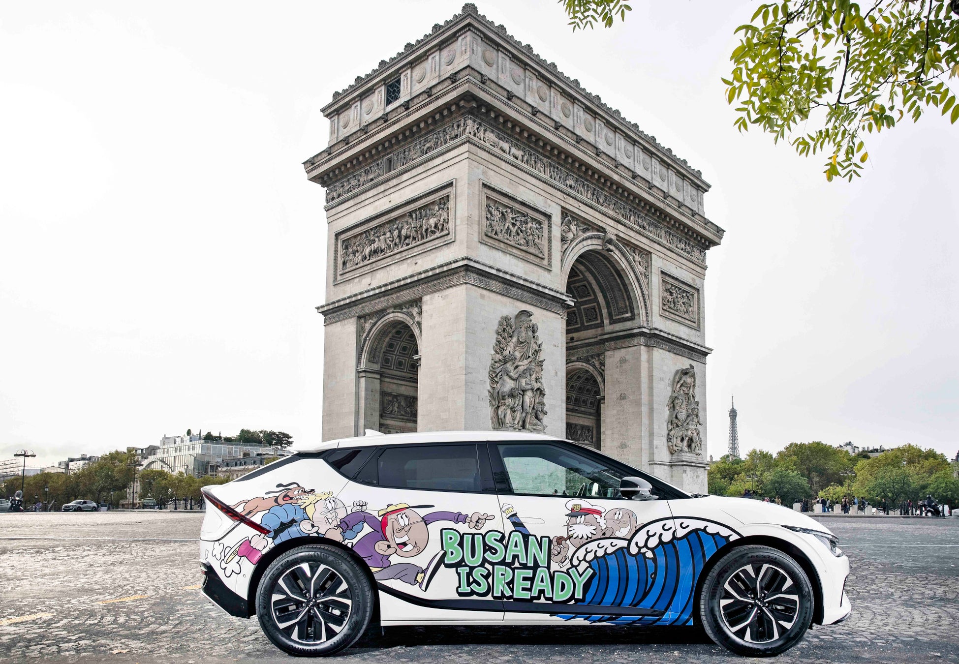 Hyundai Motor Group、パリに「アートカー」を展示。釜山の2030年万博誘致を後押しのサブ画像2