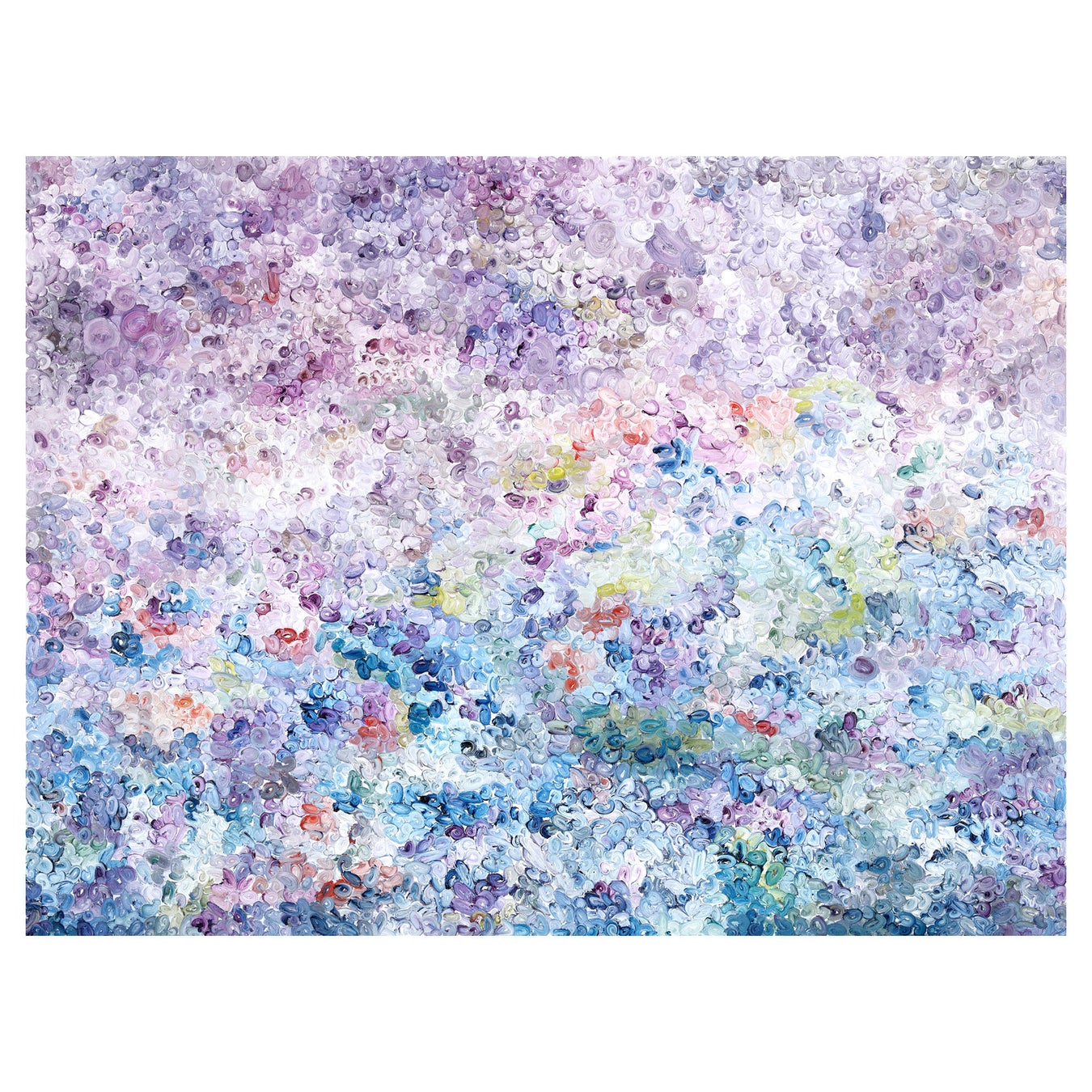 【Lurf MUSEUM】アーティスト・谷﨑一心 個展「Vortex 渦」を2023年11月2日(木)よりルーフミュージアムにて開催。のサブ画像3_「Purple」2910 × 2182 mm  Oil on canvas  2023