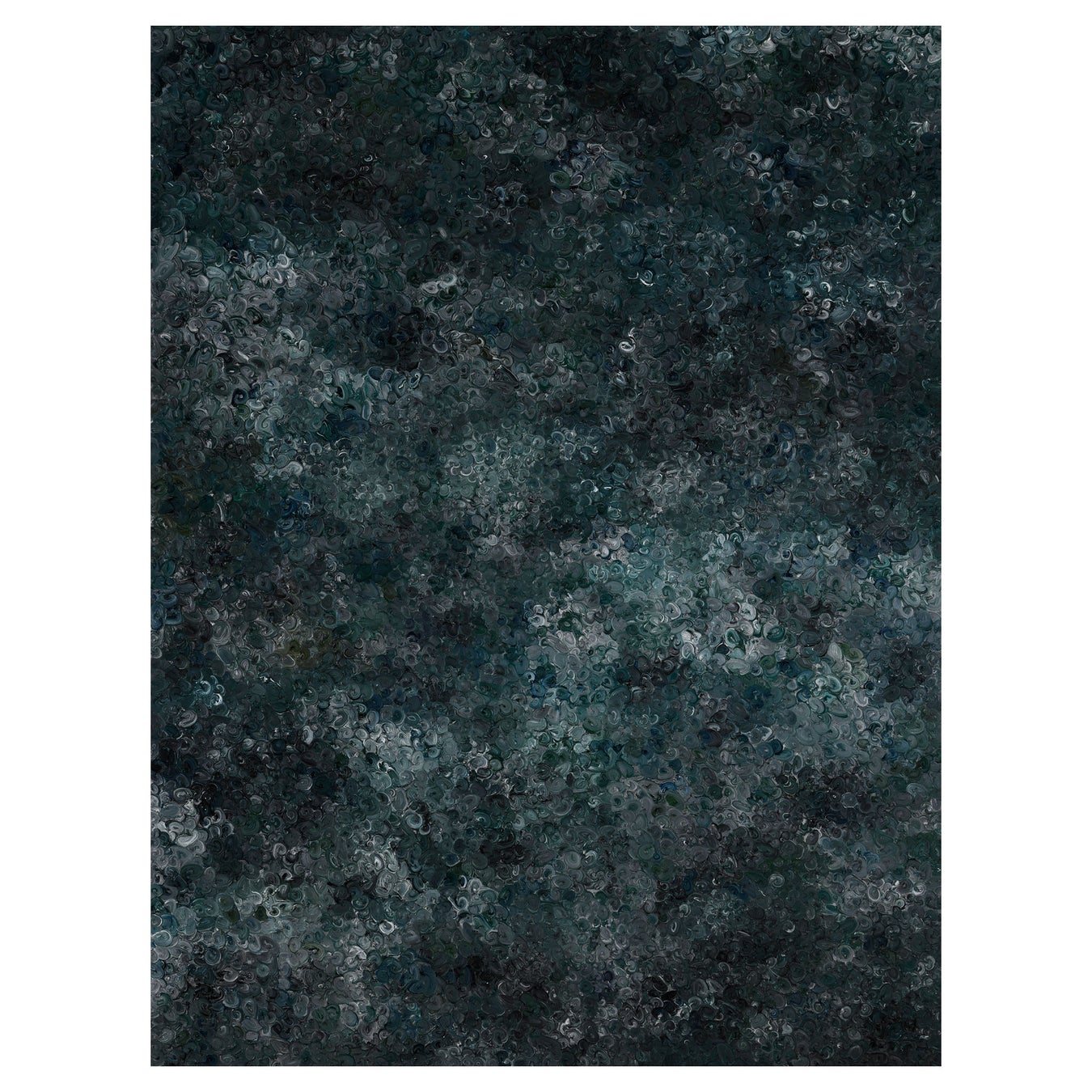 【Lurf MUSEUM】アーティスト・谷﨑一心 個展「Vortex 渦」を2023年11月2日(木)よりルーフミュージアムにて開催。のサブ画像5_「Deep Green」1940 × 2590 mm  Oil on canvas  2023