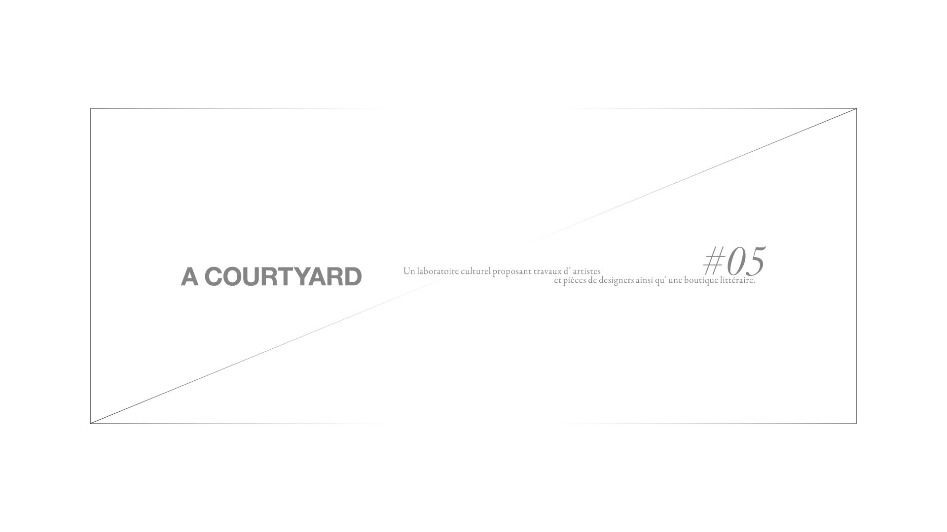 A COURTYARD、Ph.D. （フッド）のデザイン家具の新シリーズ、