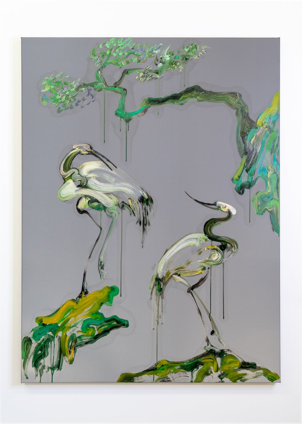 香港出身のアーティストAmy TongとWu Jiaruによる二人展「青喉:胡蝶が海峡を渡って行った」をGalerie Supermarkt(東京)にて開催のサブ画像3