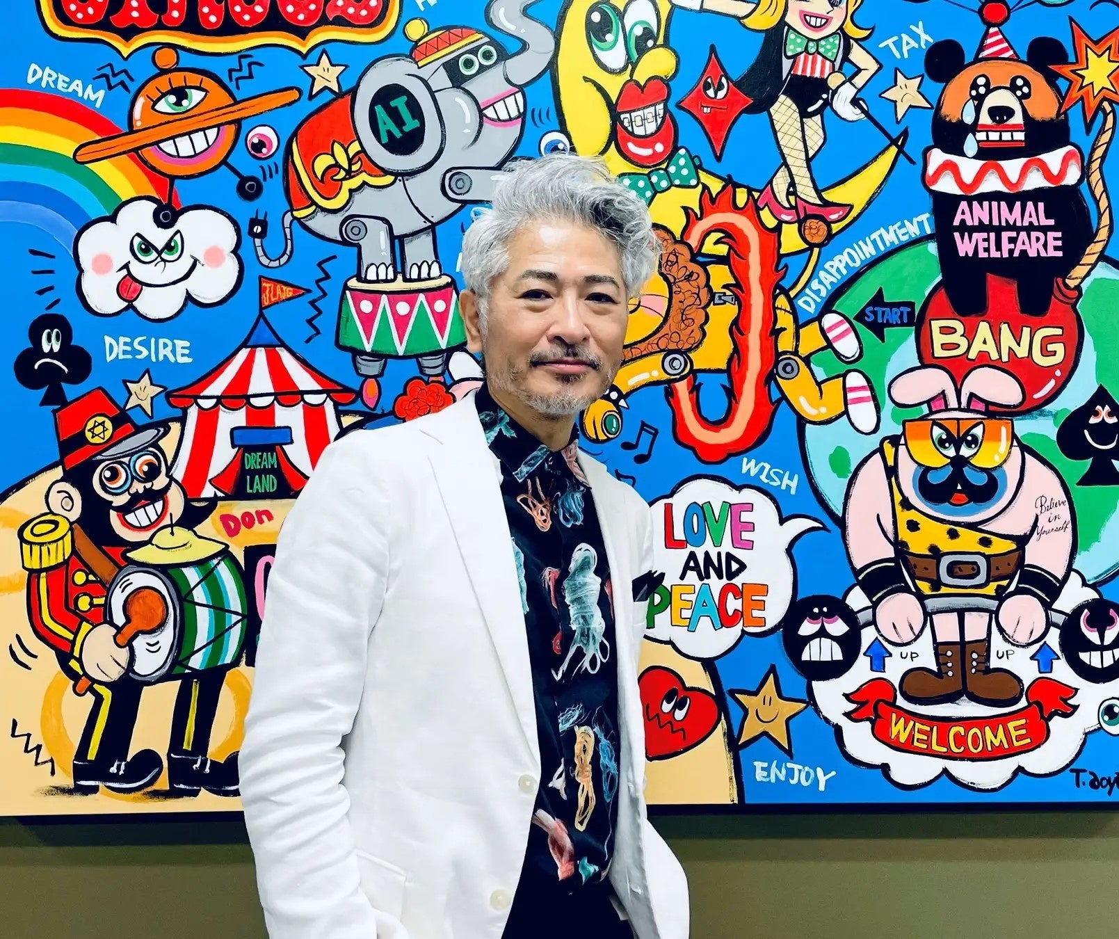 【calif SHIBUYA】青山哲士作品展”2023年 LOVE＆PEACEの旅” 開催のおしらせのサブ画像11