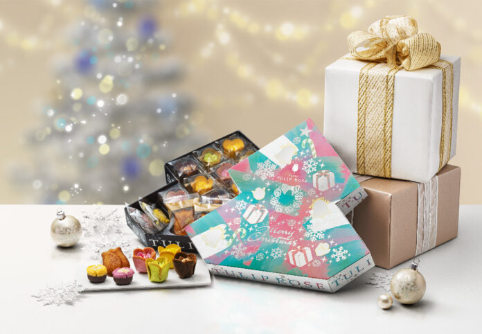 お花スイーツがあふれるクリスマスツリーに、きらめくイルミネーション缶！『TOKYOチューリップローズ』のクリスマスギフトが登場のメイン画像