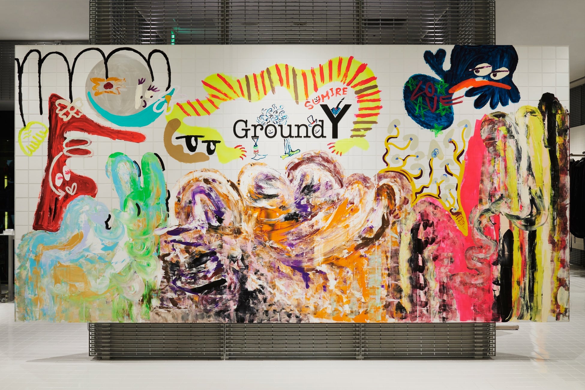 Ground Y SHIBUYA PARCOにSUMIREの描いたART WALLが出現のサブ画像2