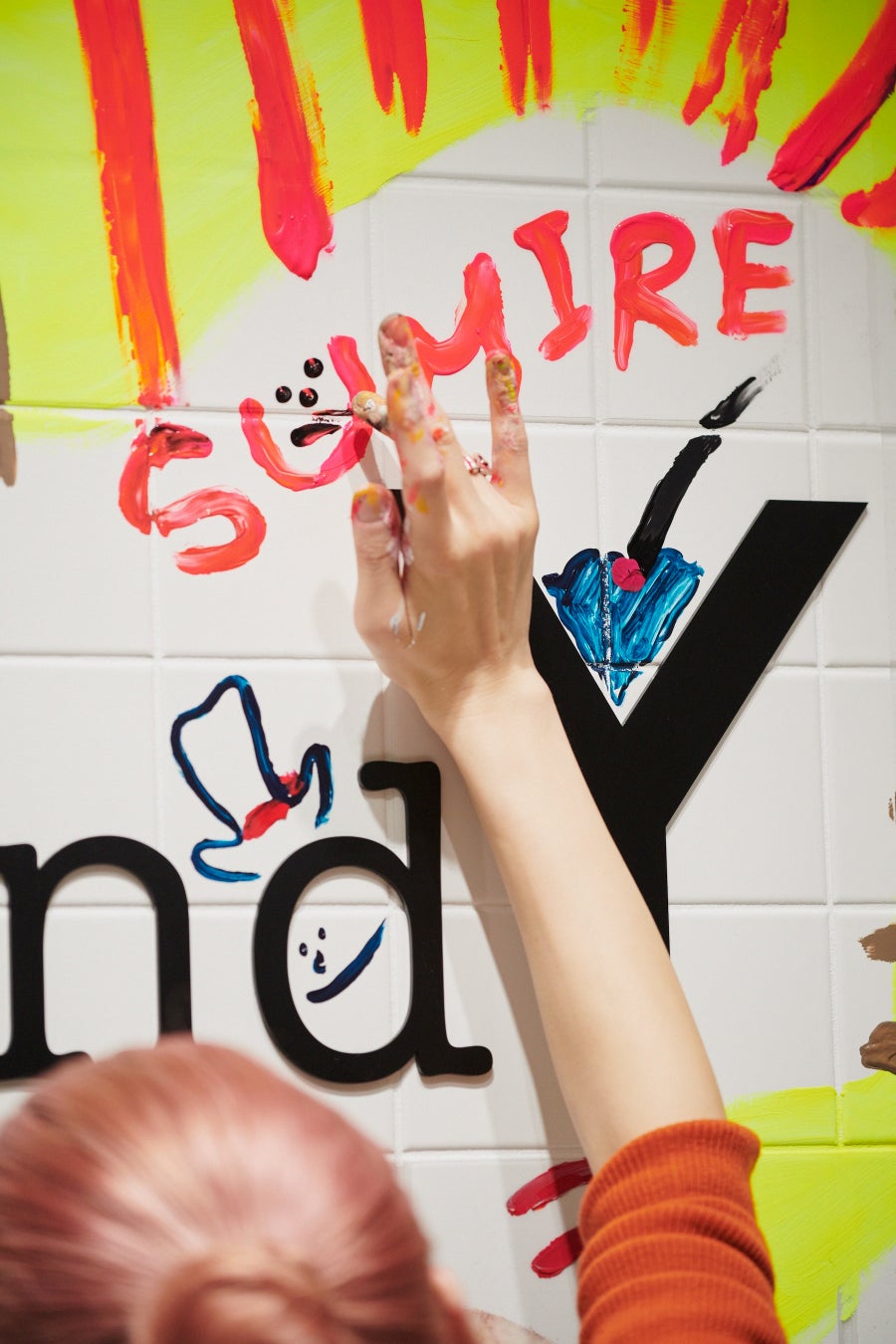 Ground Y SHIBUYA PARCOにSUMIREの描いたART WALLが出現のサブ画像6