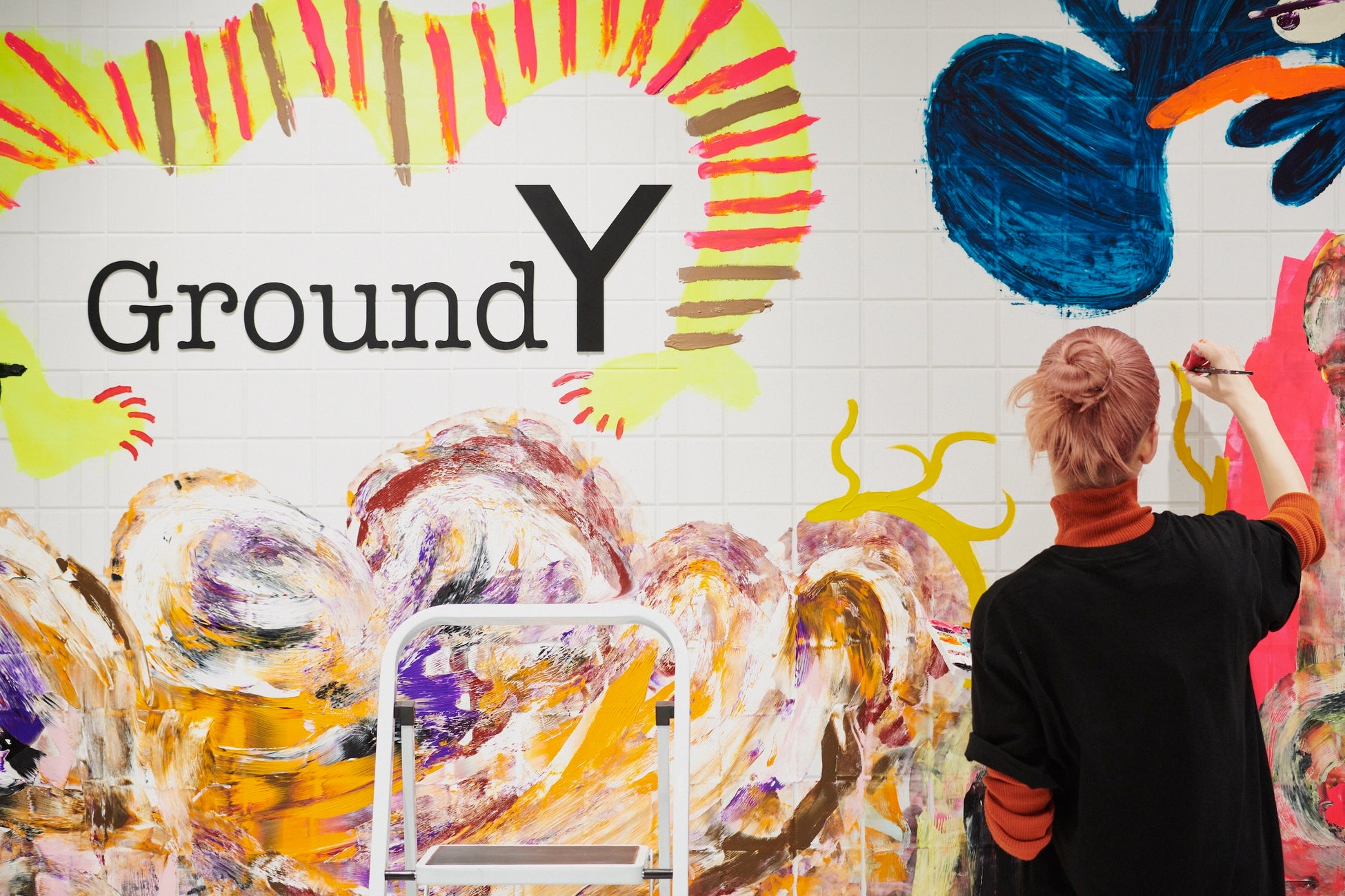 Ground Y SHIBUYA PARCOにSUMIREの描いたART WALLが出現のサブ画像9