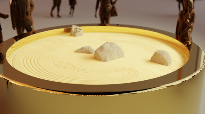 stu初のアート作品『Sandscape Garden』を「ブルガリ セルペンティ 75周年 時を超えて紡がれる無限のストーリー展」にて展示のメイン画像