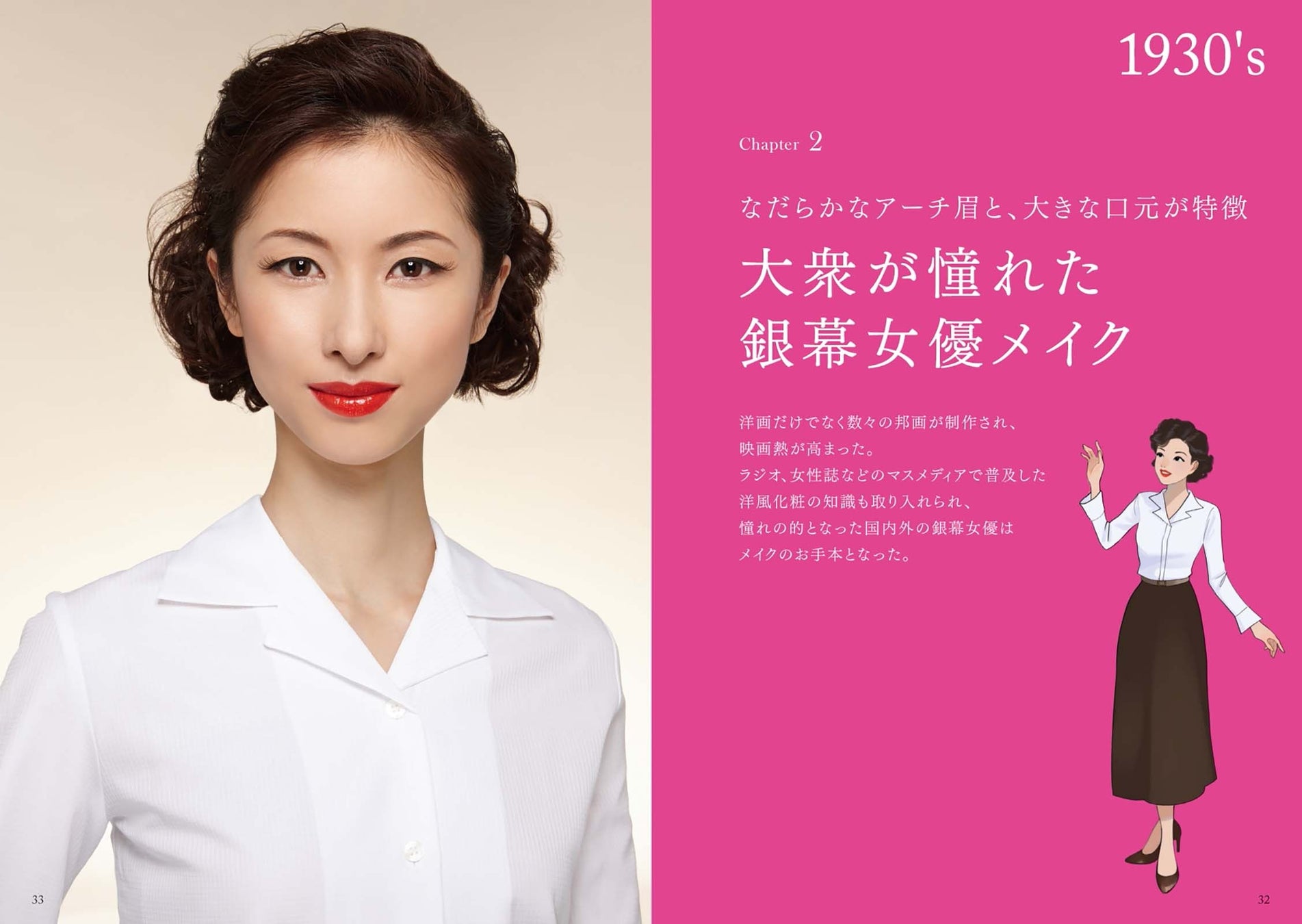 大正ロマン薫るモダンガールから令和ギャル系まで、日本における100年間の「化粧」の変遷を辿るビジュアルブック発売。のサブ画像7