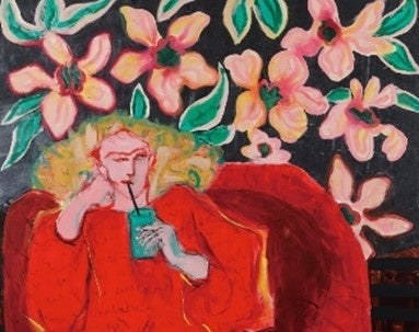 館内３会場での開催は初！コシノヒロコの絵画・洋服を展示販売「ＡＲＴ ＥＴ ＬＵＸＥ」のサブ画像1_ＷＯＲＫ　＃２２８９　１２０×１２０ｃｍ