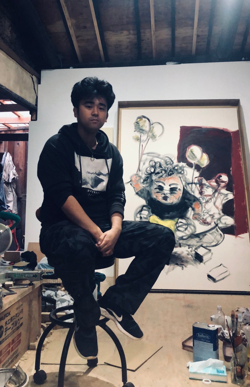【京都 蔦屋書店】谷野真悟の作品展「ながいながいテーブル」を12月11日（月）より開催。混沌とした人の意識や存在そのままの表情を絵画に捉えようとする試みのサブ画像2