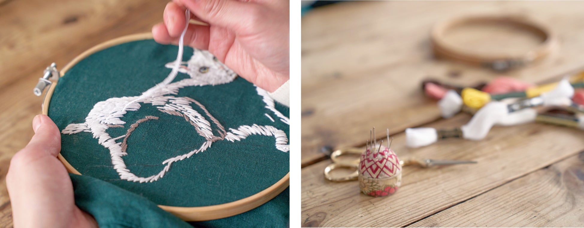 刺繍作家 小菅くみ × ファッションブランド「ネストローブ」のコラボアイテムがリリース！いつもの日常がちょっと楽しくなるようなチャーミングなスペシャルアイテムがラインナップ。のサブ画像2