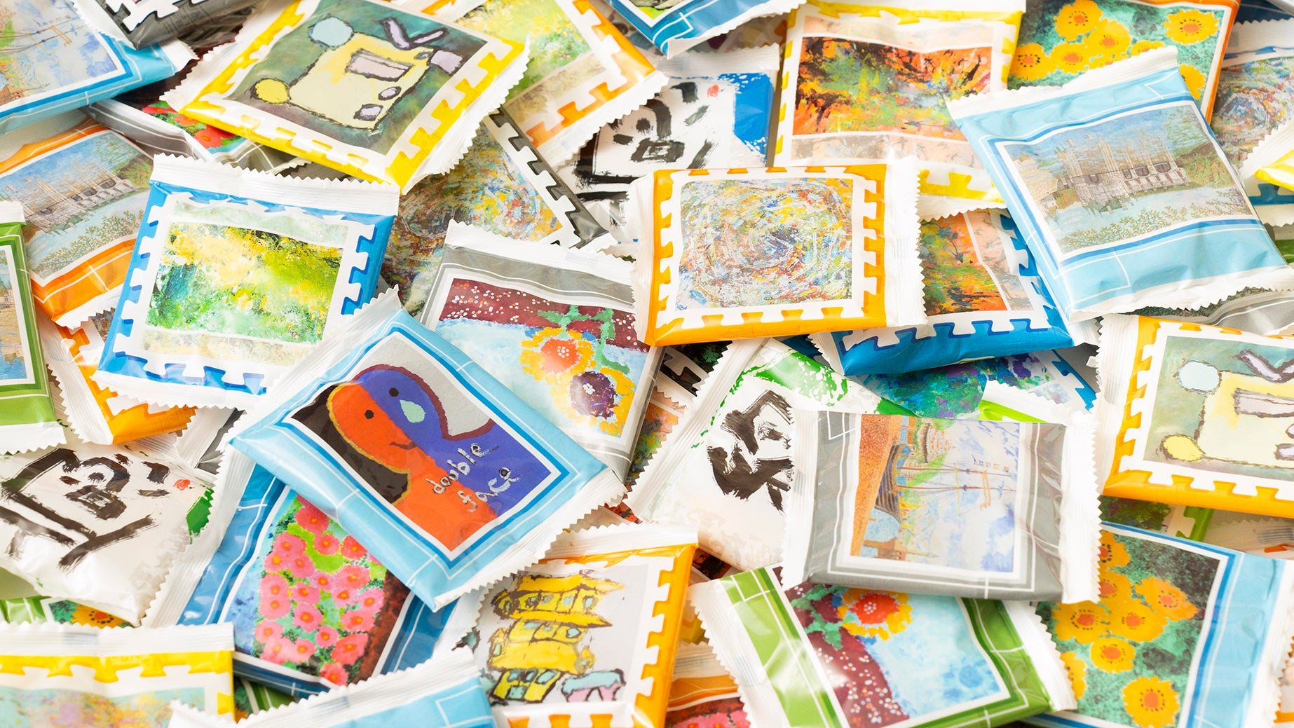 障がいのある方のアート作品をお菓子のパッケージデザインに！「アートボックスシリーズ」5品を11月24日より新発売のサブ画像5