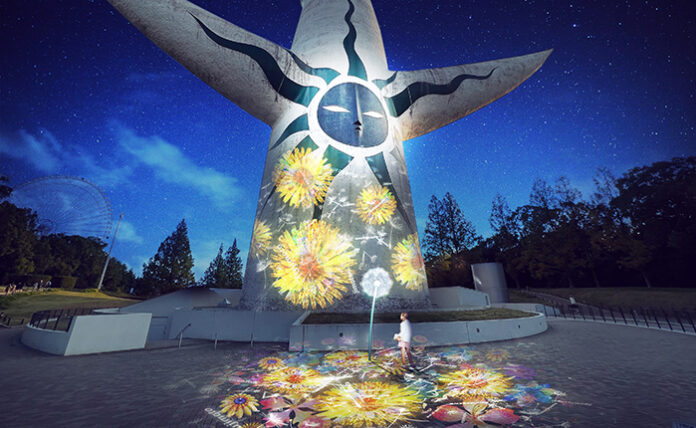 大阪・万博記念公園 太陽の塔に、村松亮太郎『DANDELION PROJECT』初展示のメイン画像