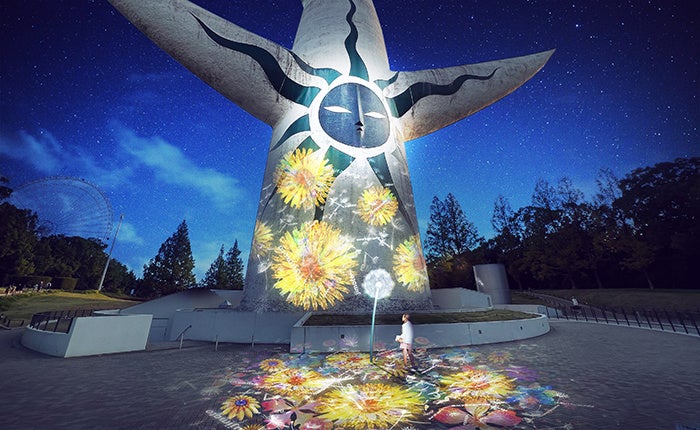 大阪・万博記念公園 太陽の塔に、村松亮太郎『DANDELION PROJECT』初展示のサブ画像1