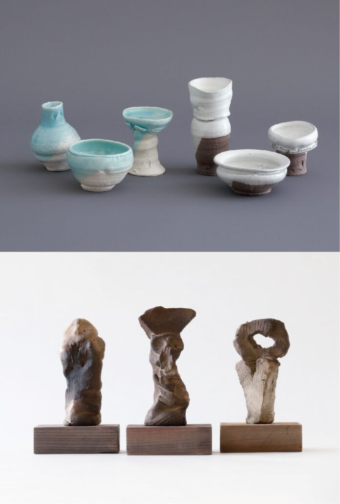 新作の陶仏、仏具が並ぶ。浅井竜介展「神宿る森羅万象の片鱗」銀座にて開催中のメイン画像