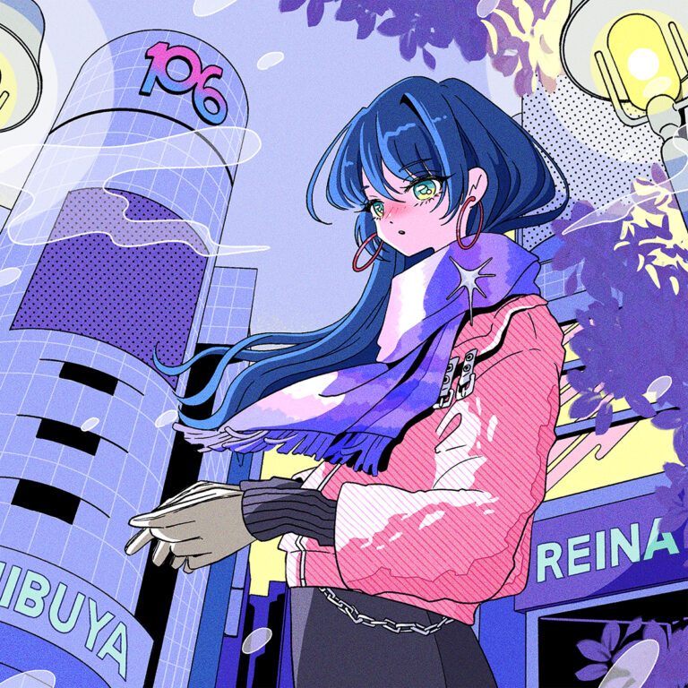 バーチャルアイドル「月音レイナ」セカンドシングル『渋谷にて、最後』公開のメイン画像