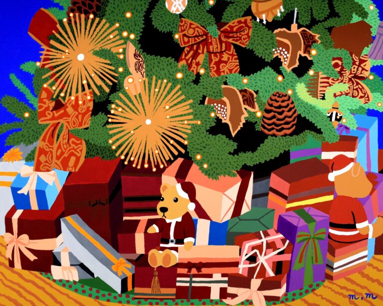 障害者アーティストの絵画作品を展示パソナハートフル『アート村のクリスマス』　情報発信スペース「Annex Aoyama」にて12月13日より開催のメイン画像