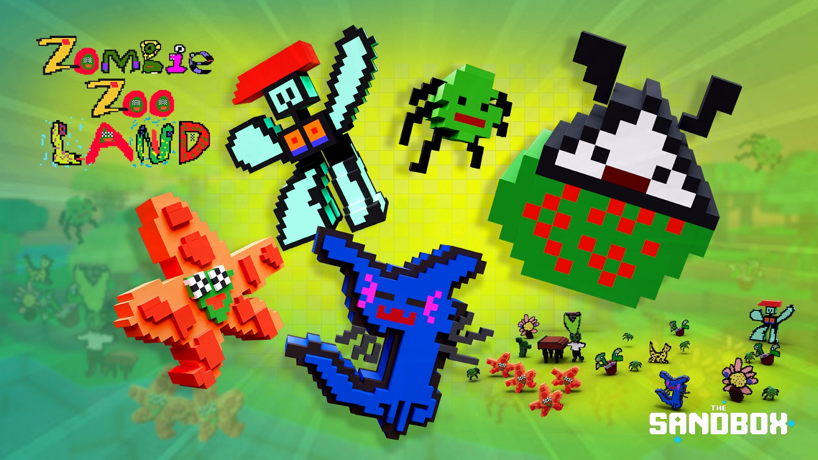 ​​MintoがZombie Zoo Keeper及びThe Sandboxと共同プロデュースしたプロジェクト「Zombie Zoo Rescue」、東京都現代美術館にて初披露！のサブ画像1