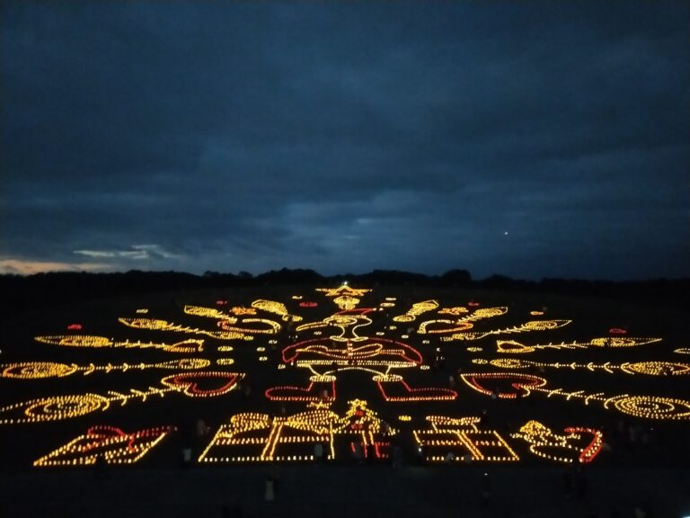 ～うみなかキャンドルナイト2023～　取材関係者限定　地上20mからの撮影予約開始！のメイン画像