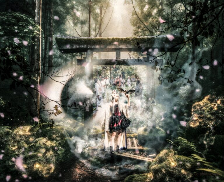 現代アーティスト如月音流(キサラギネル)による来場者参加型アートが完成。　　　「現代アート」×「着物」x「伝統」によるクロスカルチャーの世界観を表現。のメイン画像