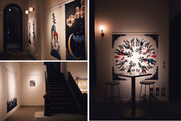 冬景色と共に絵本の世界へいざなうシンヤチサト氏の「A peaceful gift from LOMP」展を、幻想的な建築美を感じる「UNWIND HOTEL&BAR 小樽」にてスタートのメイン画像