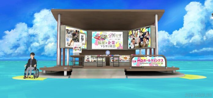メタバースで『つながる社会』を発信!!12月26日OPEN！ 「バーチャルイオンモール店」を共同で出店のメイン画像