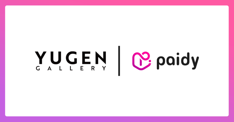 YUGEN Gallery 公式オンラインストアにて「あと払いペイディ」の利用が可能に！のメイン画像