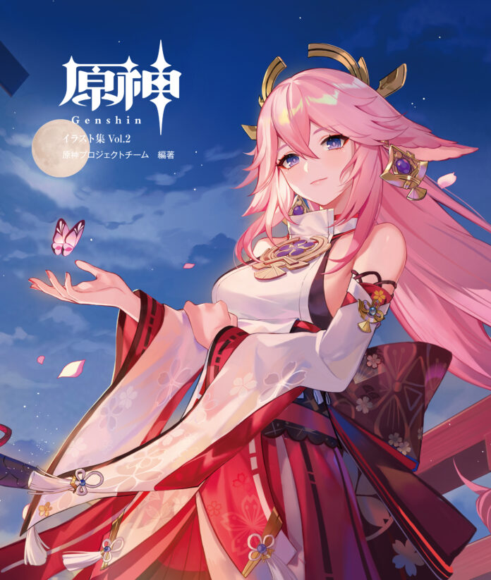 美麗な公式イラストを満載した『原神』イラスト集の第2弾が4月2日に発売決定！のメイン画像