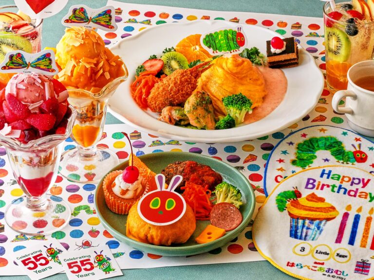 絵本「はらぺこあおむし」との親子で楽しめる体験型コラボレーションカフェ『はらぺこあおむしand 3 Little Eggs』　3/13(水)より、最終シーズンのメニュー＆オリジナルアイテムが登場！のメイン画像