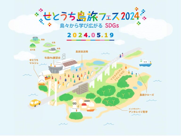 せとうち島旅フェス 2024 を開催します！ 〜 島々から学び広がる SDGs ～のメイン画像